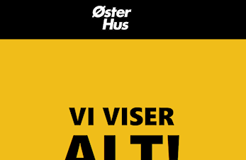 Visningsdager ØsterHus 7-9.mai 2019