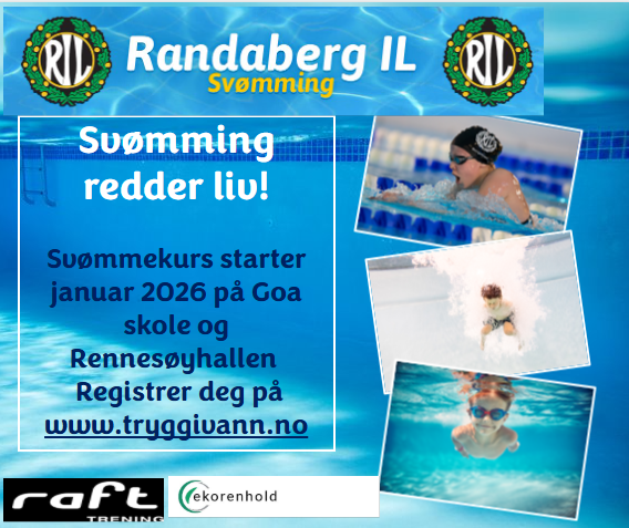 Nye kurs på svømmeskolen jan 2026