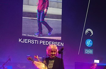 Kjersti Pedersen og CarolineOlsen fikk priser på årets MSK.