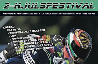 Alt klart for 2-HjulsFestivalen