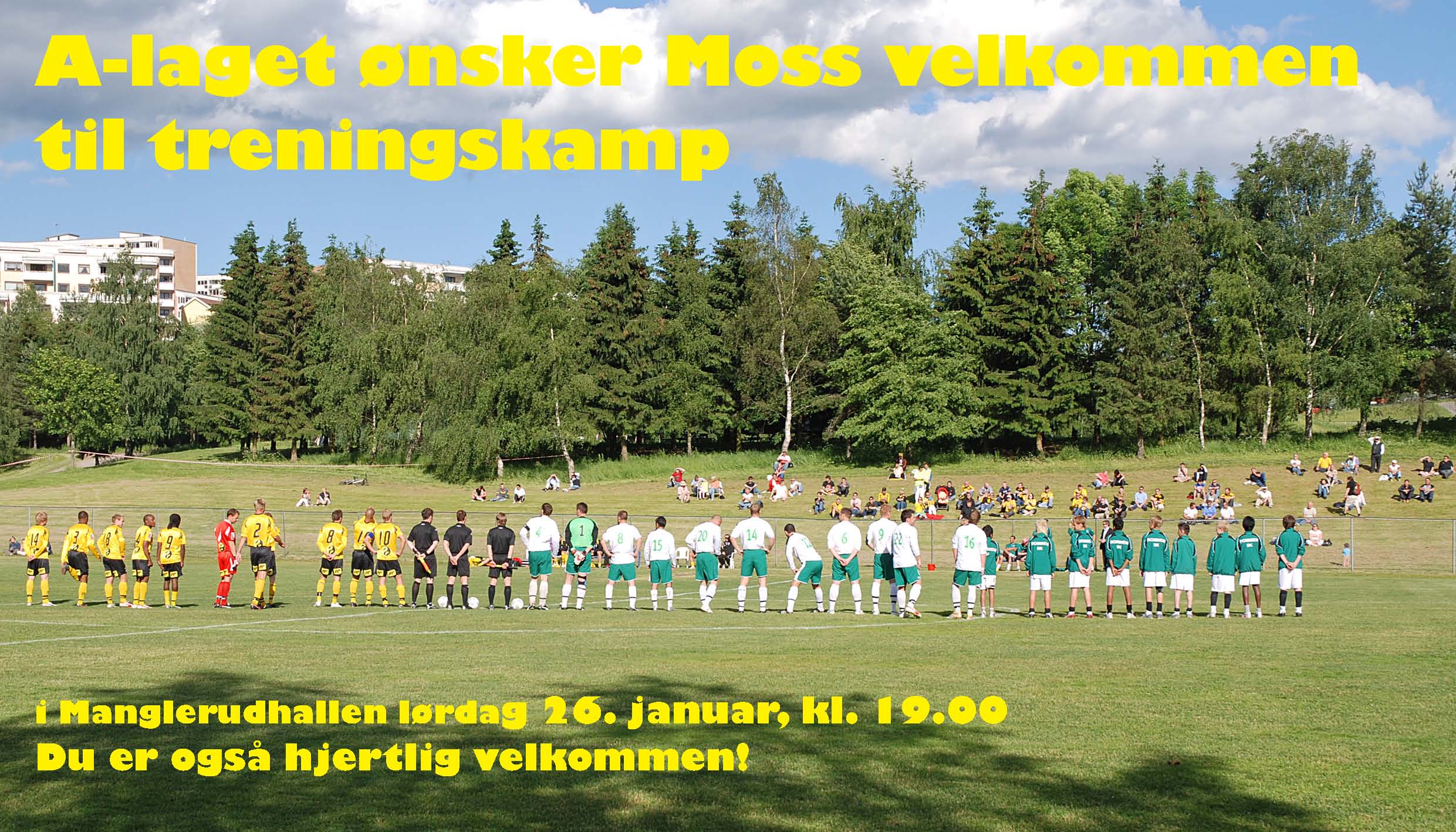 Oppkjøringa mot 3. divisjon er igang!