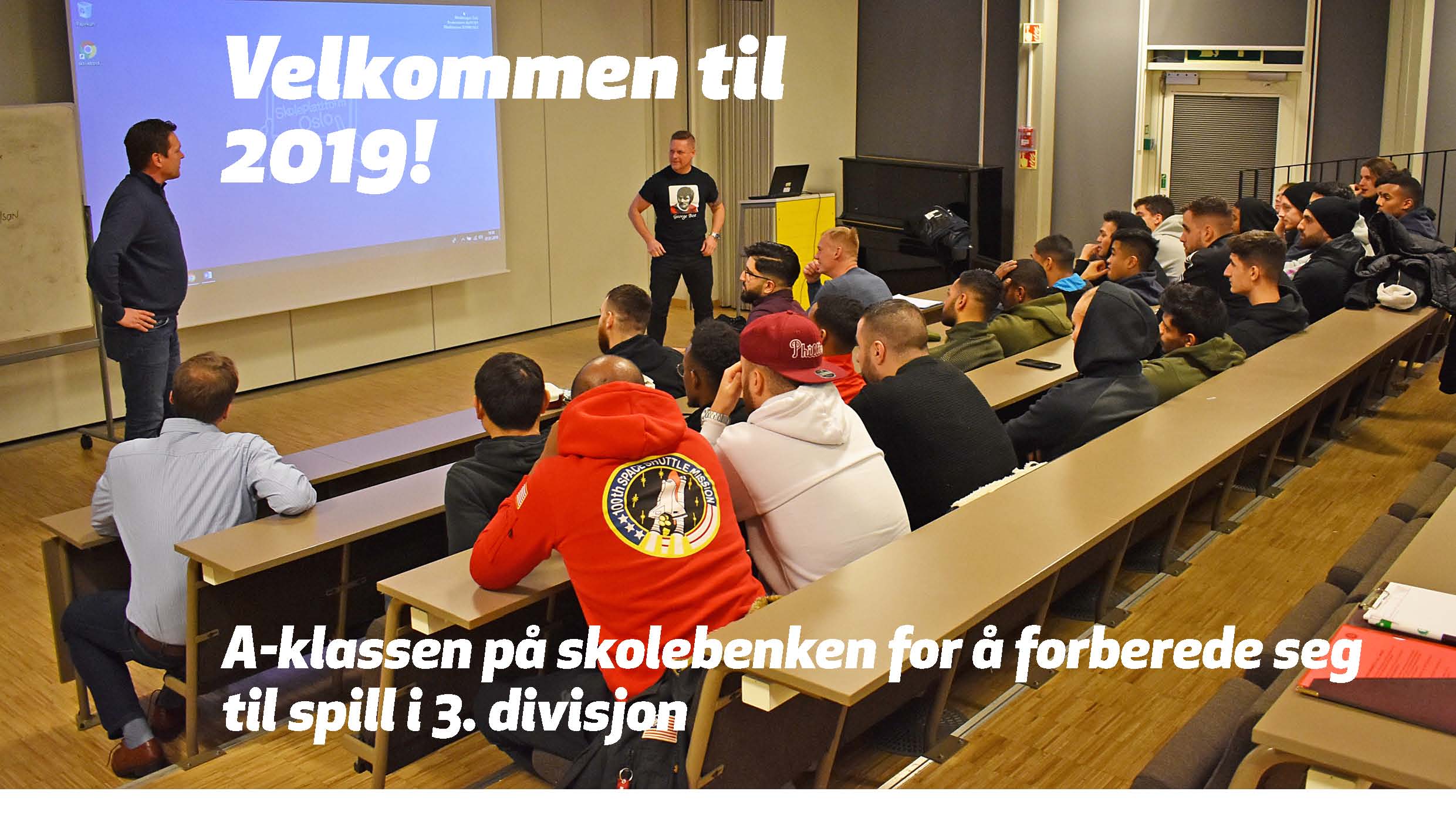 Oppkjøring mot seriestart . . .