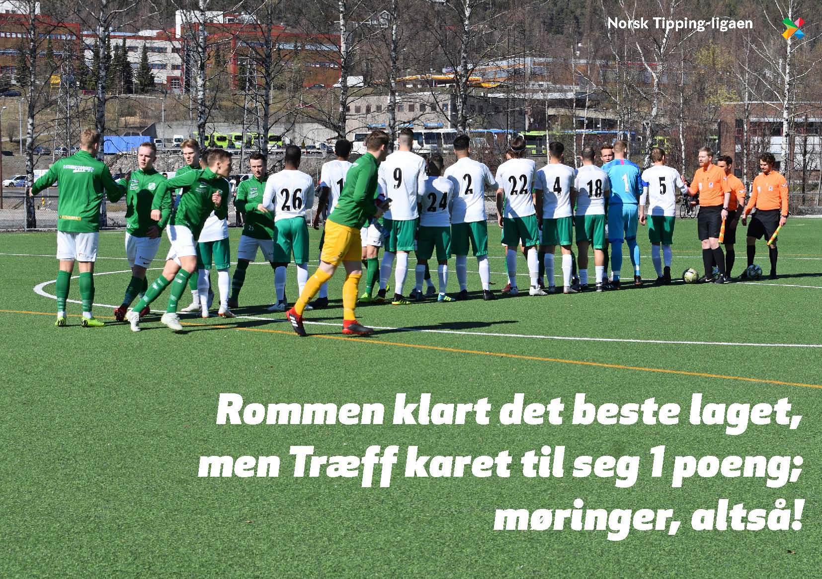 Rommen har presentert seg i 3. divisjon!