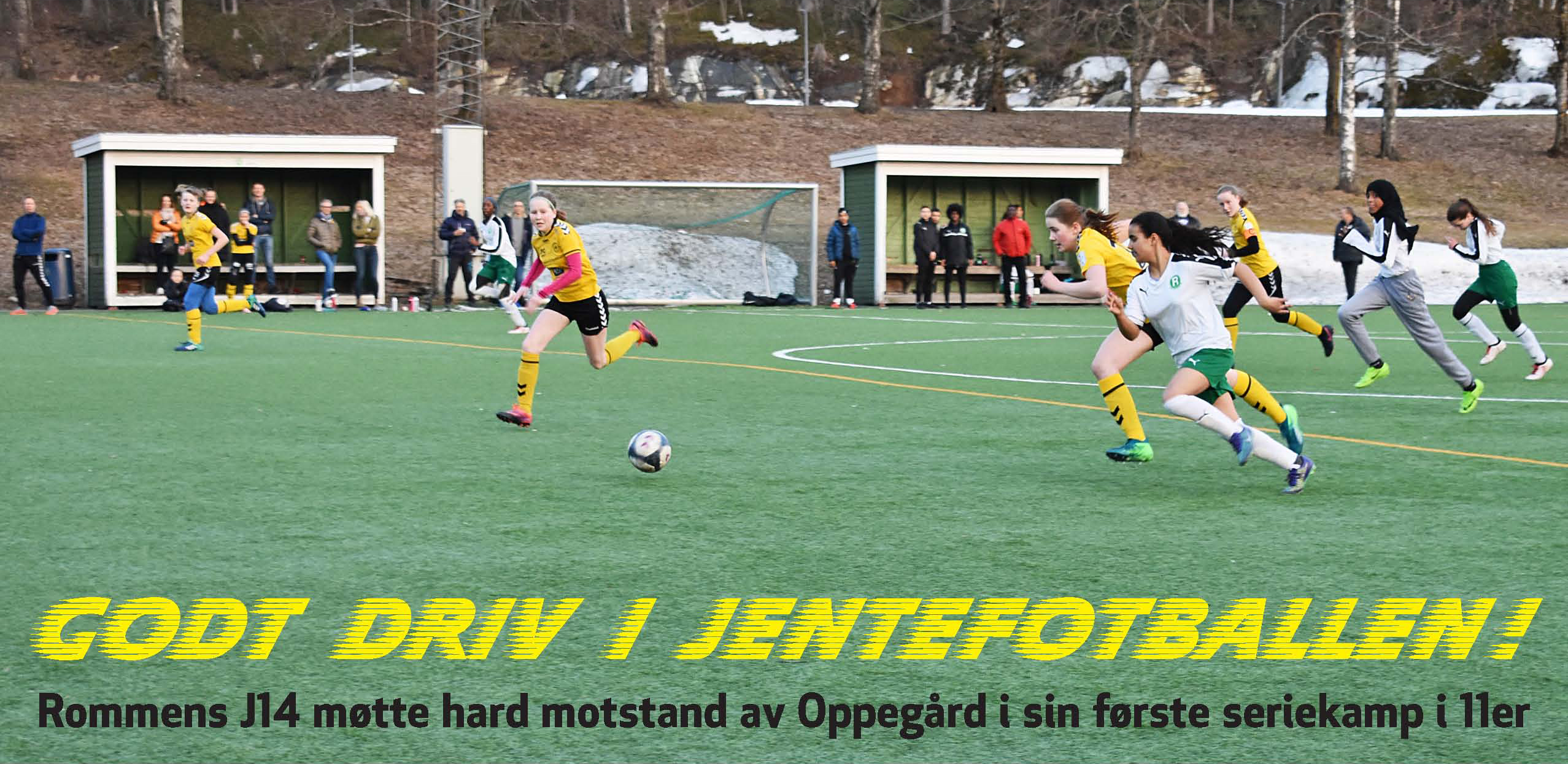 Rommens J14 startet seriespillet