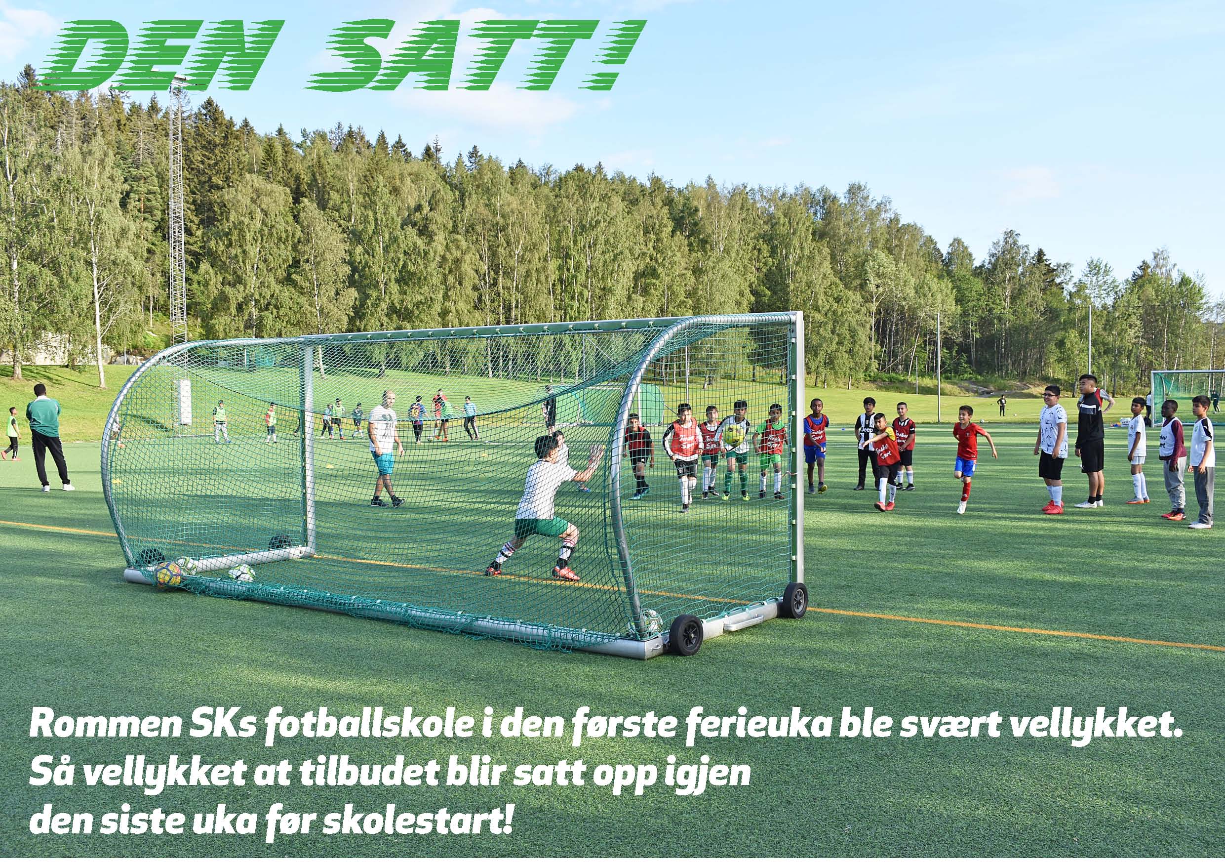 Siste dag på fotballskolen