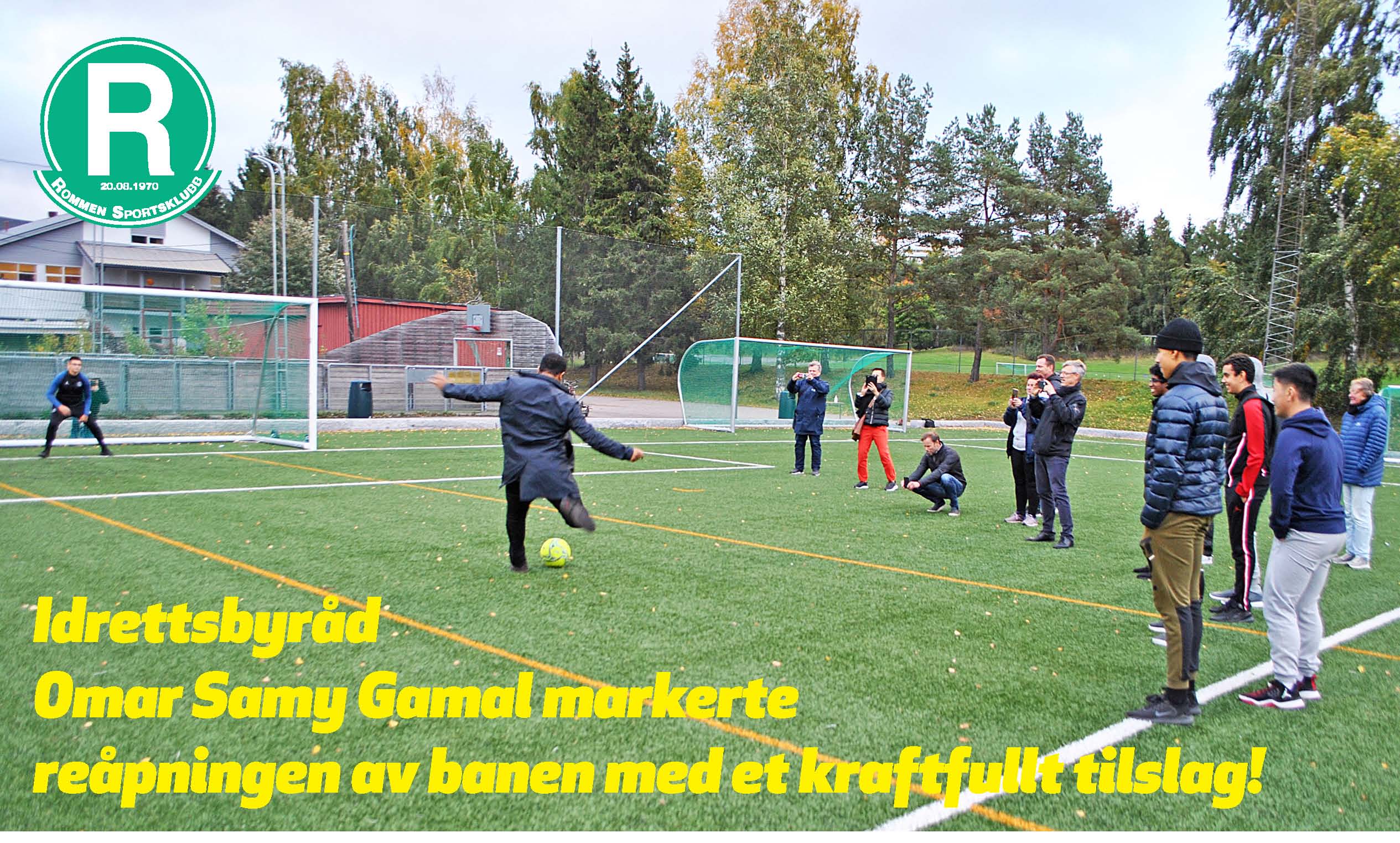 Rommensletta kunstgress er nå tipp-topp!