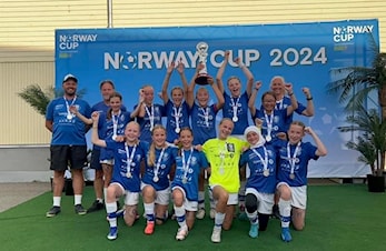 Gratulerer med sølv i Norway Cup 2024!