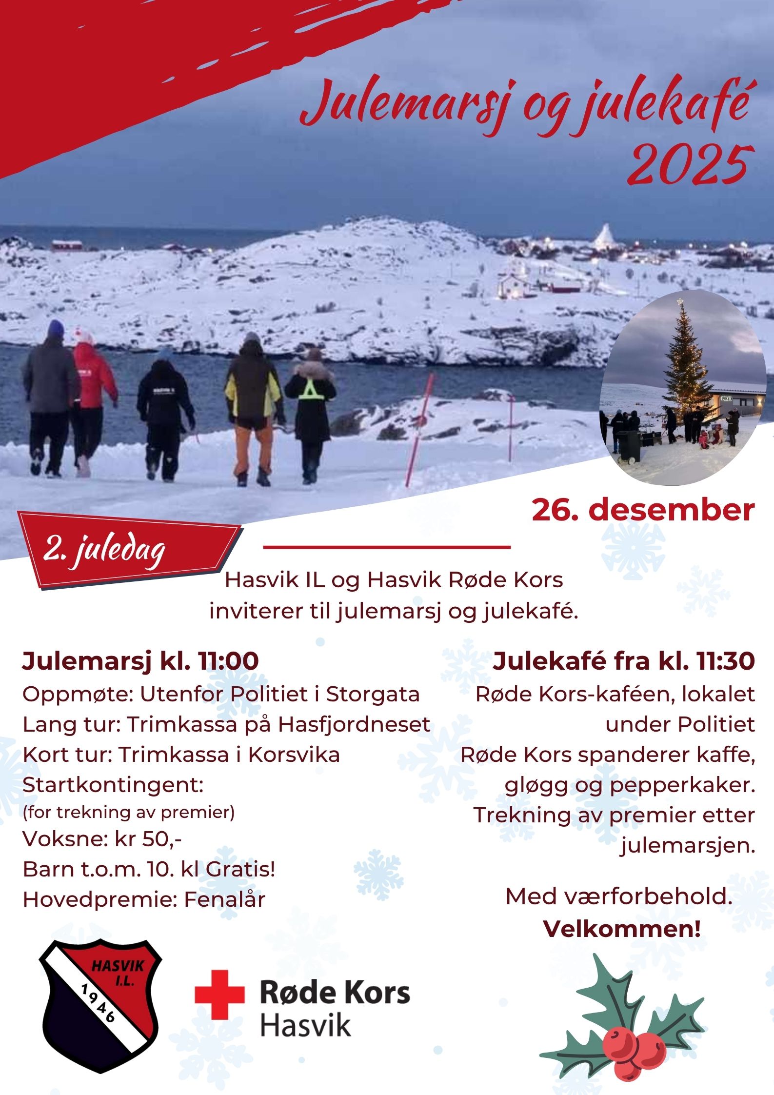 Julemarsj og julekaf&#xE9; 2025