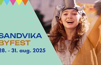 Vi er med - Sandvika Byfest 30.08!