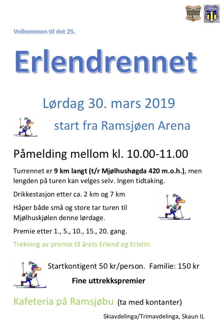 Erlendrenn 30. Mars 19