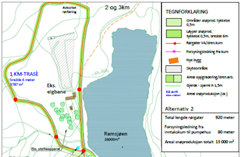Vi skal bygge snøproduksjonsanlegg på Ramsjøen arena!