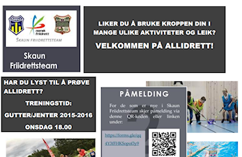 Allidrett for 1. og 2. klassinger