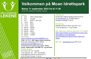 Orkla Sparebank-lekene 2022