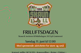 Friluftsdagen på Grønneset!