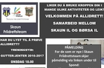 Allidrett for 1. og 2. klasse