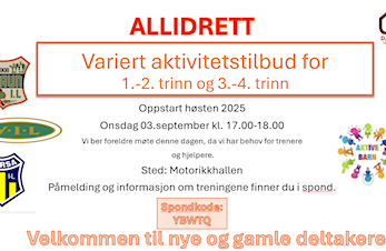 Allidrett 1-4. trinn