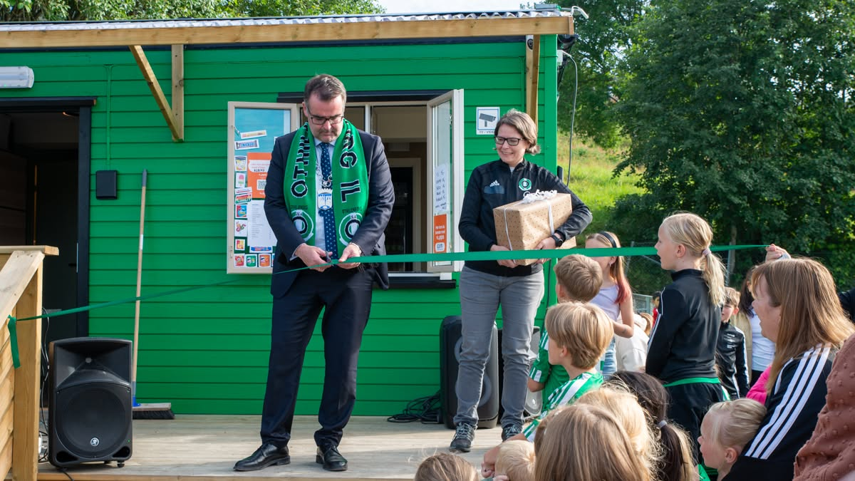 Vårt nye klubbhus er nå åpnet!