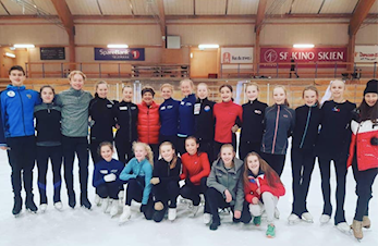 Landslagssamling kunstløp