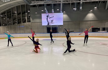 Tilbake på innendørs is - nå i Sonja Henie ishall!