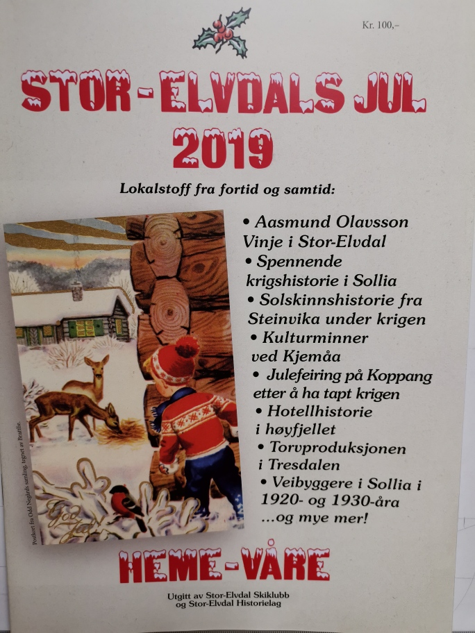 Stor-Elvdals Jul/ Heme-Våre 2019