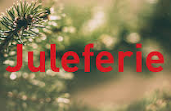 Juleferie - påmelding ny sesong