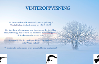 Velkommen til vinteroppvisning