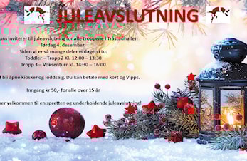 VELKOMMEN TIL JULEAVSLUTNING