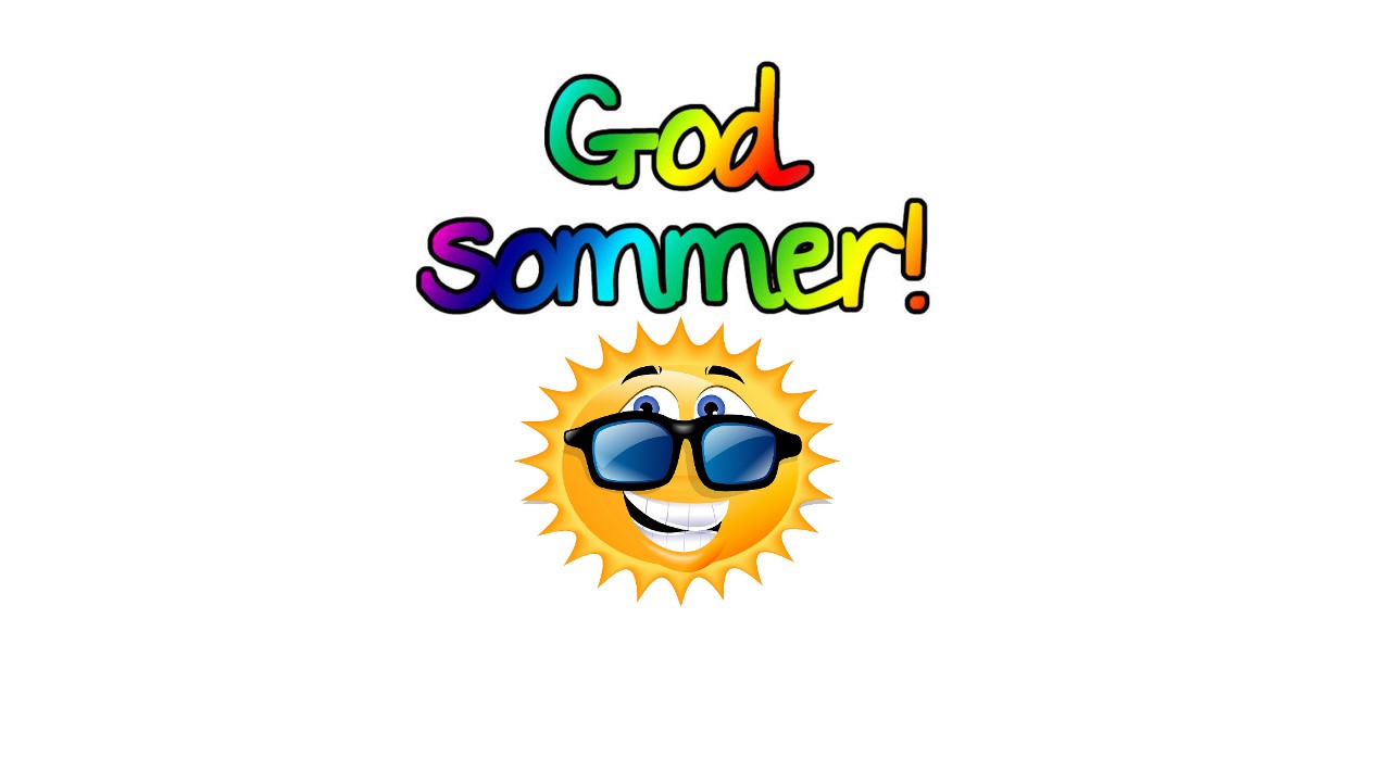 SOMMERFERIE!!