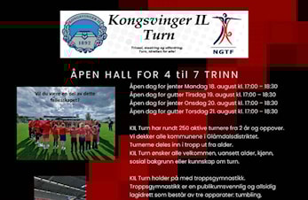 ÅPEN HALL!