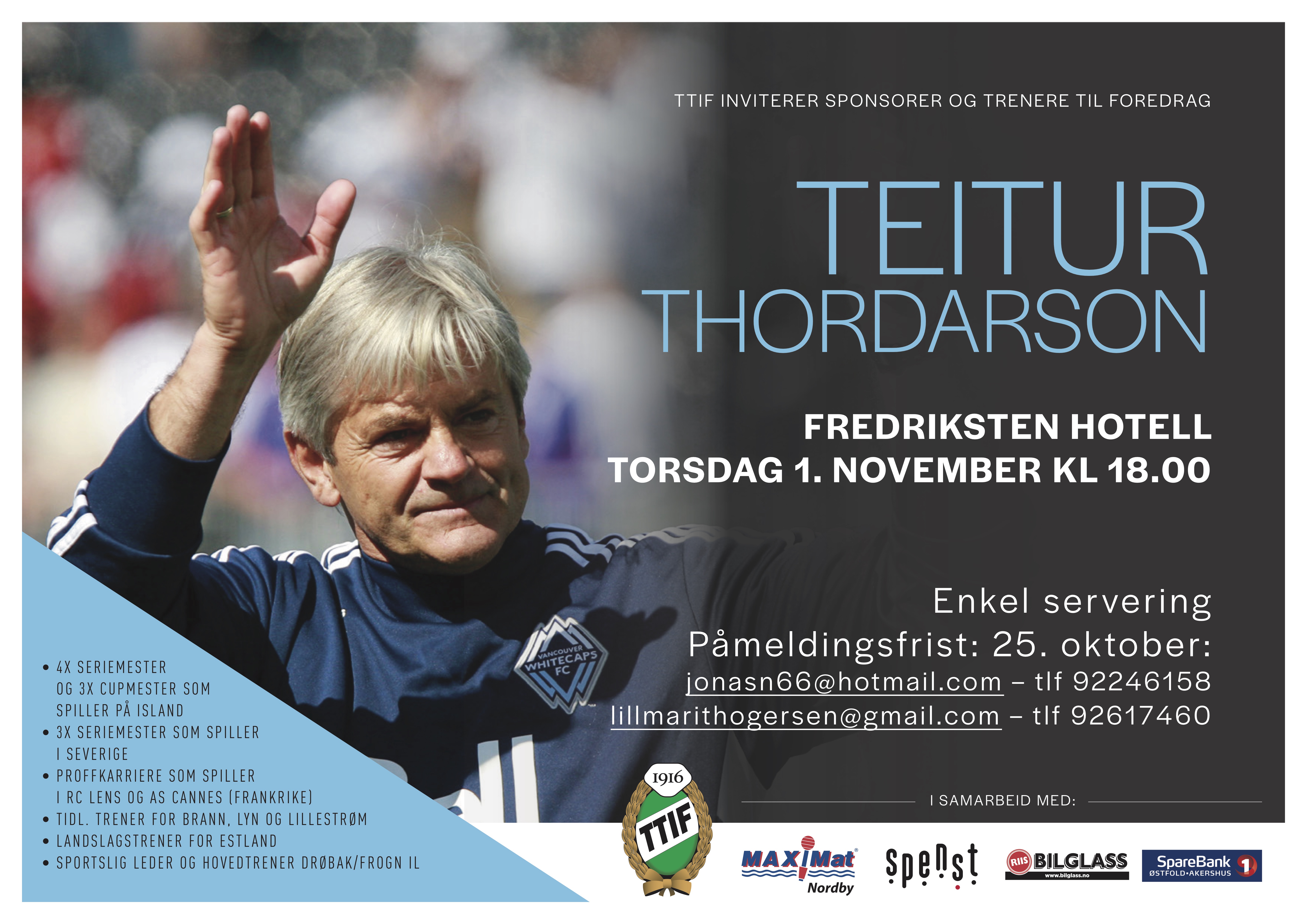 TTIF ønsker velkommen til spennende foredrag!