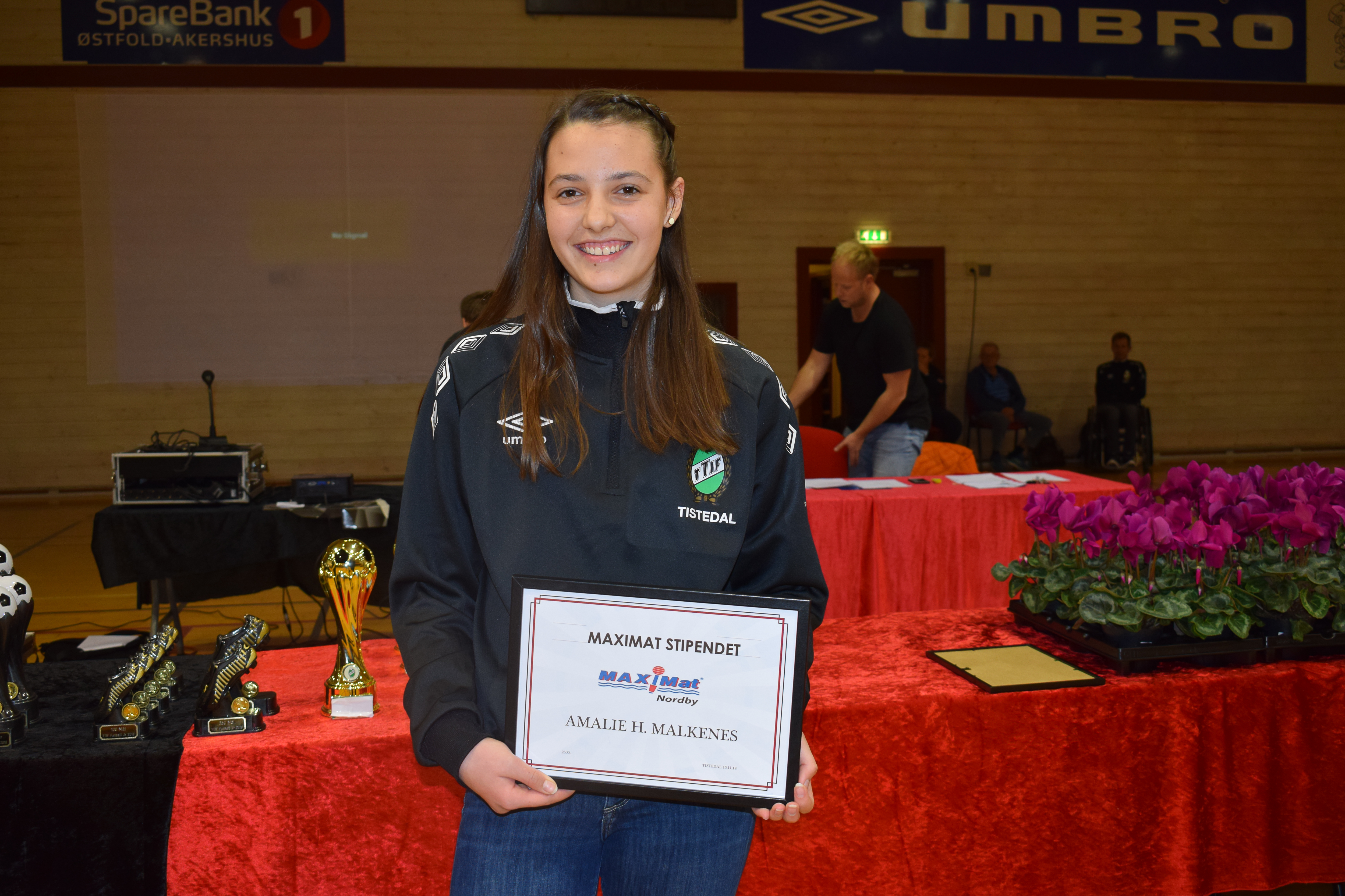 Årets Maximat Nordby utviklingspris til Amalie-Marie