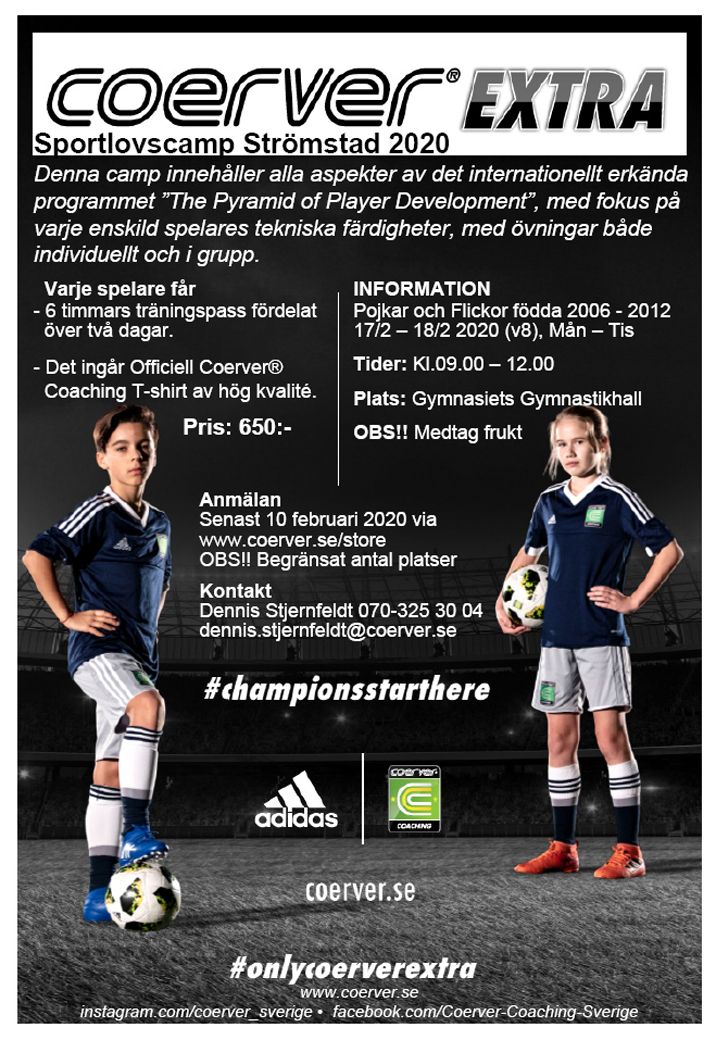 Coerver i Strømstad!