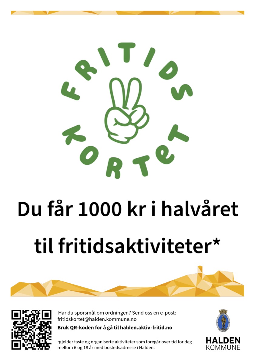 Husk Fritidskortet!