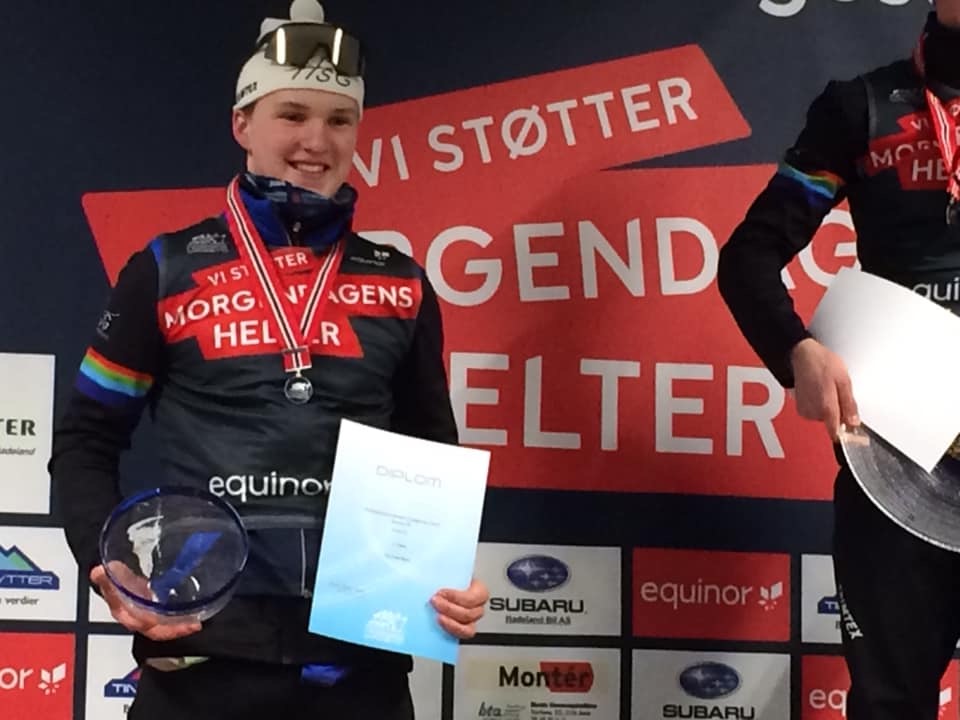 Gratulerer Thomas Blom med 2. plassen i NM sprint for M17 år!