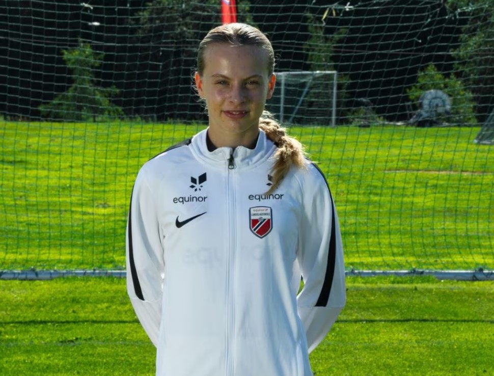 Johanna er landslagsspiller!