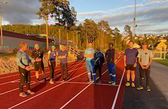 FØRSTE INTERVALLTRENING