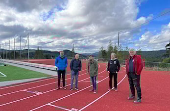 BESØK FRA FLEKKEFJORD - Ønsket å se Birkenesparken