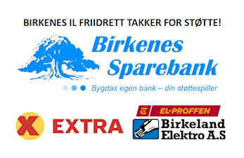 TUSEN TAKK FOR STØTTE