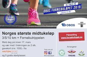 Meld deg på før startkontigenten øker!