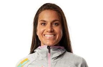 Langrennsløperen Heidi Weng løper 10 km