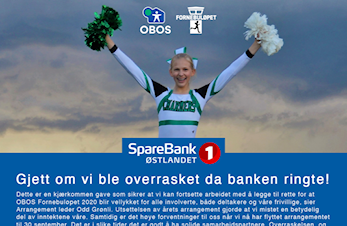 Samarbeidspartner Sparebanken1 Østlandet med ekstraordinær gave