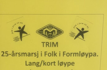 Folk i form løypa 25-år