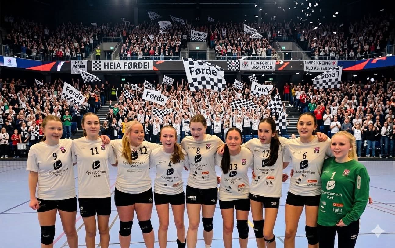 Kom for å heie på oss!