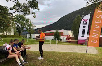 Sprintløp i Førde sentrum