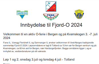 Fjord-O 2024 i Bergen