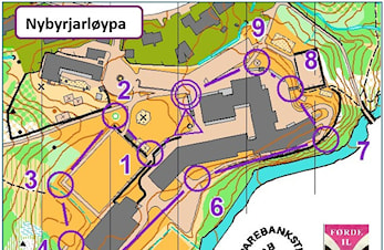 Nærløp og lagsmesterskap Halbrend 24. april kl. 1800.