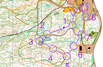 Orientering Langeland 5.6,.