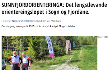 Omtale på NOF sine sider