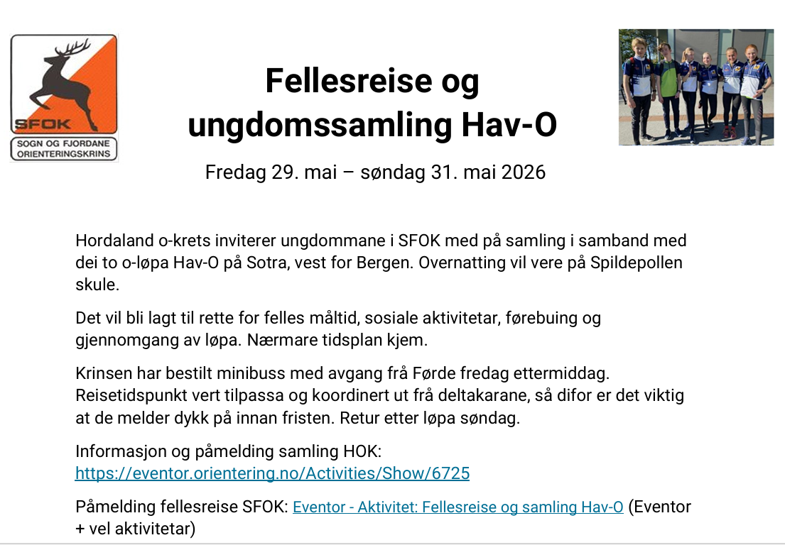 Ungdomssamling Hav-O