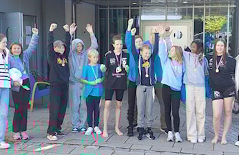 Medalje på NM-junior vannpolo